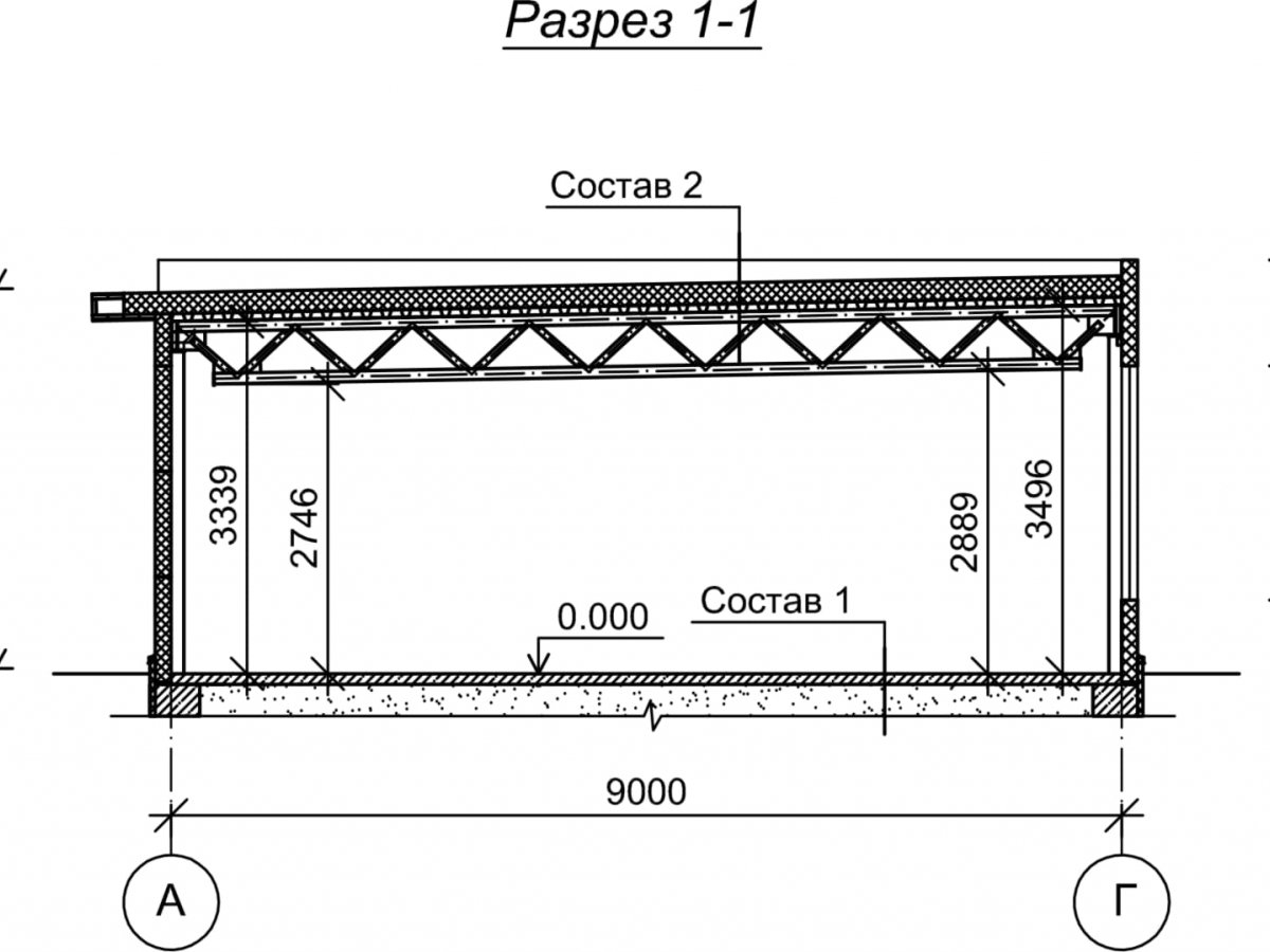 3D визуализация Проект павильона из сэндвич-панелей - фото 11