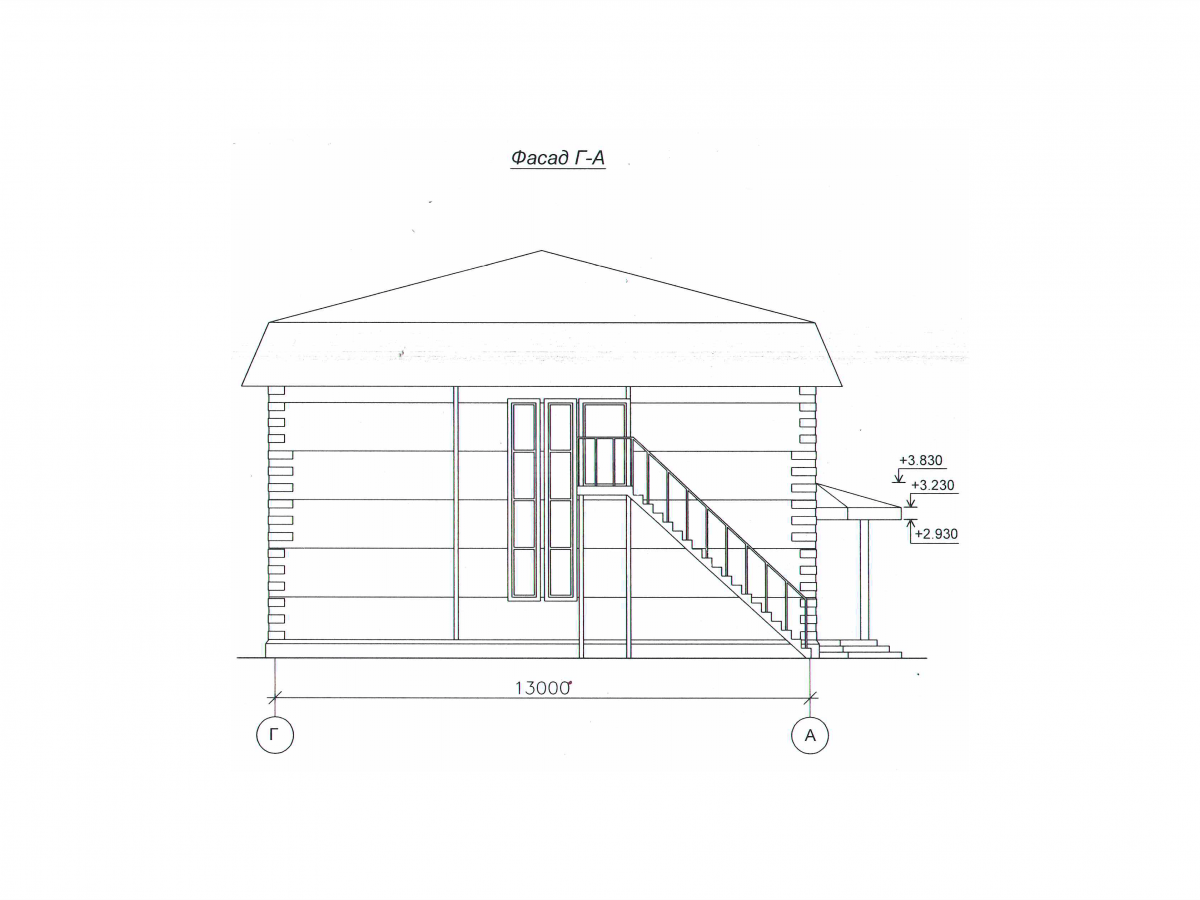Планировка Офис из сэндвич-панелей -  фото 4